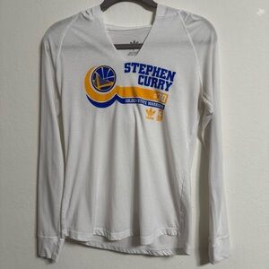 Warriors Steph Curry Women’s long sleeve v-neck vintage S hooded